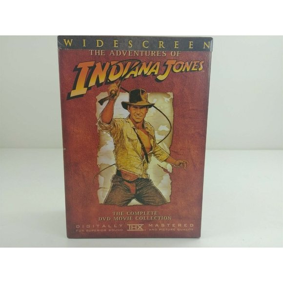 Indiana Jones Complete Collection 4 DVD Box Set Widescreen - Picture 10 of 10